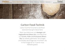 Tablet Screenshot of carlton.de